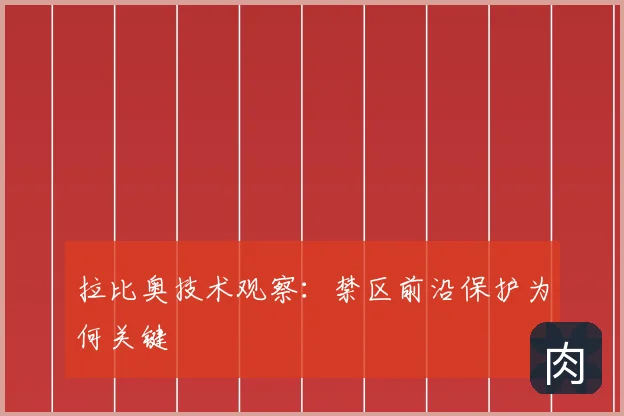 拉比奥技术观察：禁区前沿保护为何关键